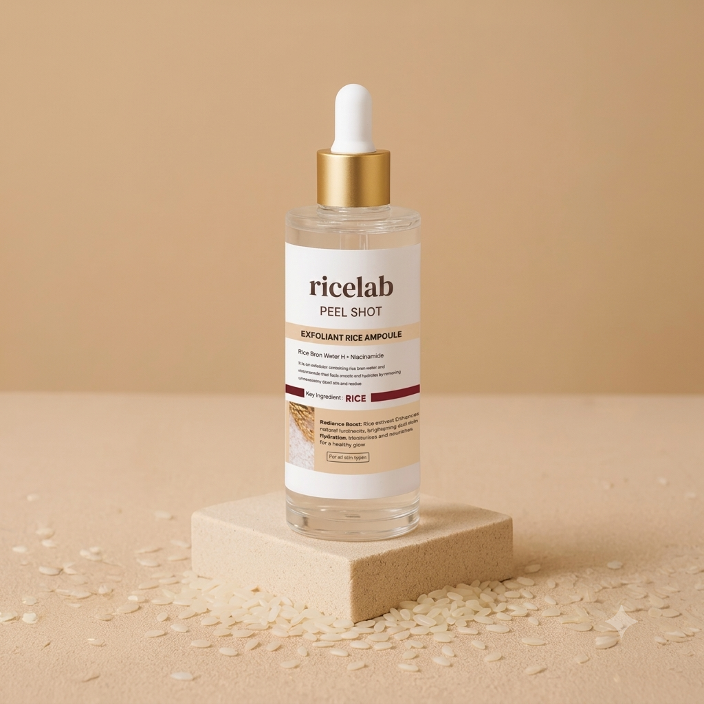RICELAB - Peel Shot Пилинг Ампула с Бял Ориз